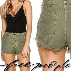 Free people cut off shorts